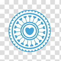 Scrapbooking pink and blue, white and blue heart illustration transparent background PNG clipart