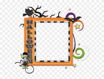 Scrapbooking Tammytags Tt - Halloween Frames Clip Art Transparent