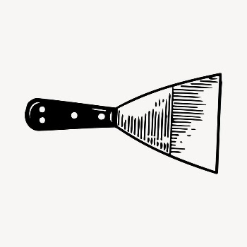 Scraper clipart, vintage hand drawn | Free Vector - rawpixel