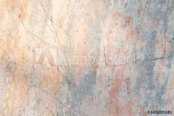 Scratched concrete wall