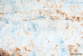 Scratched concrete wall