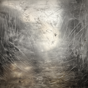 Scratched Metallic Background