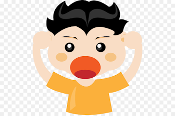 Screaming Child Crying Clip art - Yelling Head Cliparts png ...