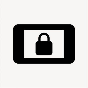 Screen Lock Landscape, device icon, | Free Icons - rawpixel
