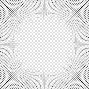 Screentones action lines , black and white abstract painting transparent background PNG clipart
