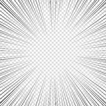 Screentones action lines , black and white abstract painting transparent background PNG clipart