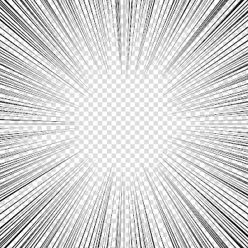Screentones action lines , black and white abstract painting transparent background PNG clipart