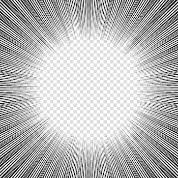 Screentones action lines , black and white abstract painting transparent background PNG clipart