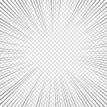 Screentones action lines , black and white abstract painting transparent background PNG clipart