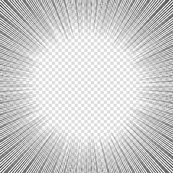 Screentones action lines , black lines illustration transparent background PNG clipart
