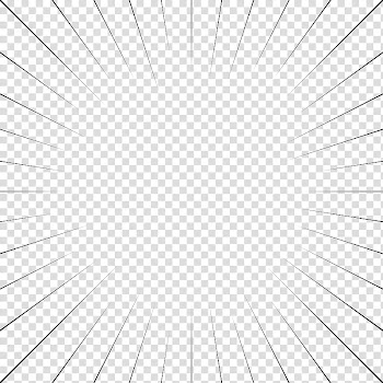 Screentones action lines , black lines illustration transparent background PNG clipart