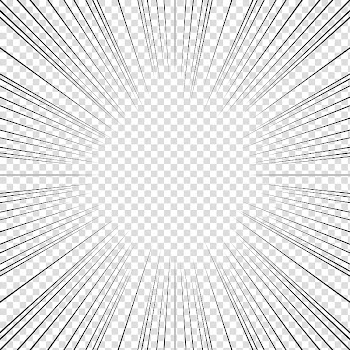 Screentones action lines, black optical illusion transparent background PNG clipart