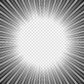 Screentones action lines , black straight line illustration transparent background PNG clipart