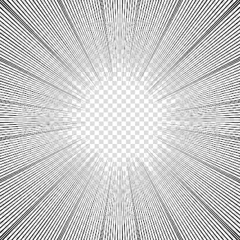 Screentones action lines, multiple lines transparent background PNG clipart