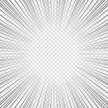 Screentones action lines, optical illusion transparent background PNG clipart