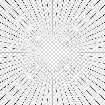 Screentones action lines, optical illusion transparent background PNG clipart
