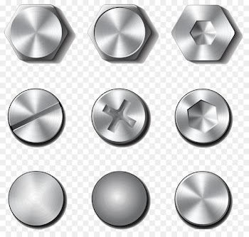 Screw Bolt Nut Rivet - Stainless steel thumbtacks 