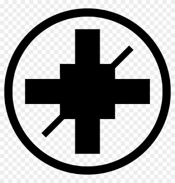 Screw Head Supadrive Svg Wikipedia Filescrew Supadrivesvg - Medical Cross In Circle