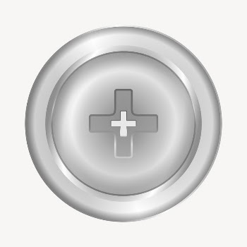Screw part clipart, illustration vector. | Free Vector - rawpixel