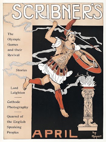 Scribner's April (1896) vintage poster | Free Photo Illustration - rawpixel