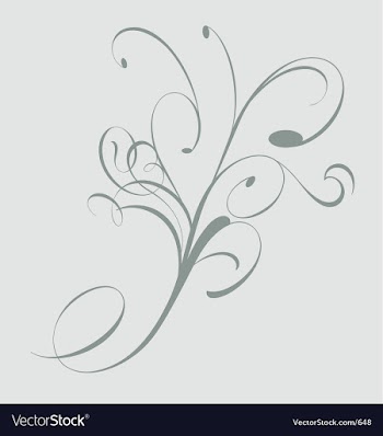 Script elements vector image