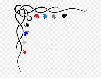 Scroll American Clip Art At Clkercom Vector Online - Invitation Border Designs Png