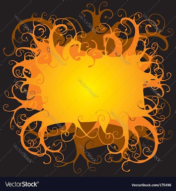  					Scroll background vector image														
