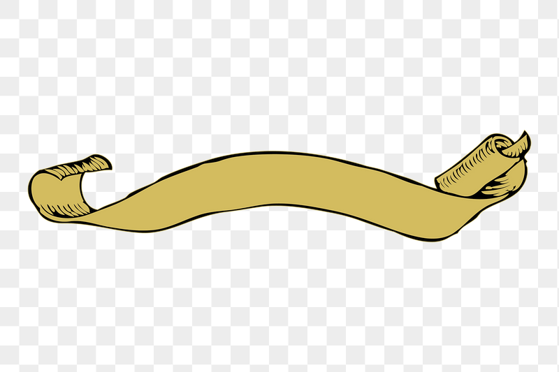 Scroll banner png sticker illustration, | Free PNG - rawpixel