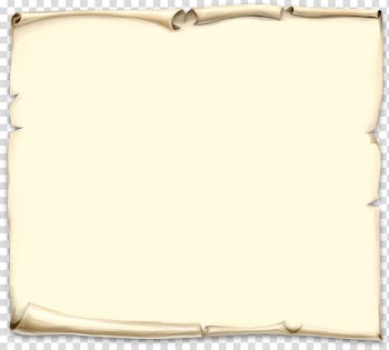 Scroll illustration, Portable Document Format Icon, Vintage frame border transparent background PNG clipart