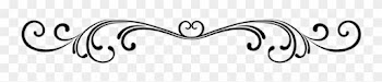 Scroll Page Divider Clipart 4 By John - Border Line Without Background