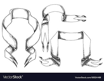 Scroll set vector image