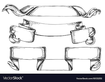 Scroll set vector image