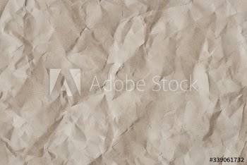 Scrunched up paper background