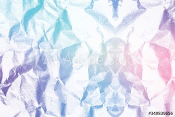 Scrunched up paper background