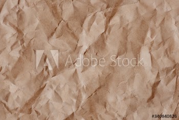 Scrunched up paper background