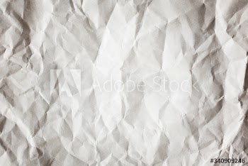 Scrunched up paper background