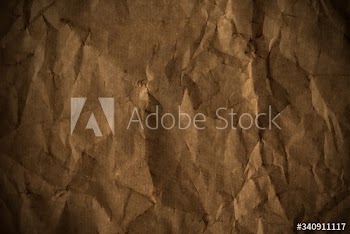 Scrunched up paper background