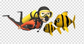 Scuba diving Underwater diving Scuba set Animation, diving transparent background PNG clipart