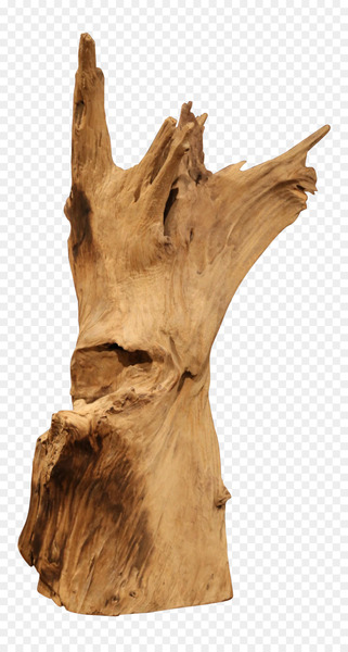 Sculpture Driftwood Wood carving Art -  