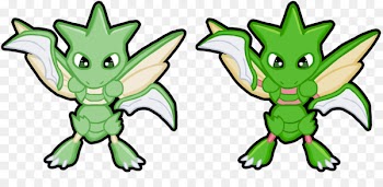 Scyther, Scizor, Vigoroth, Green, Cartoon PNG