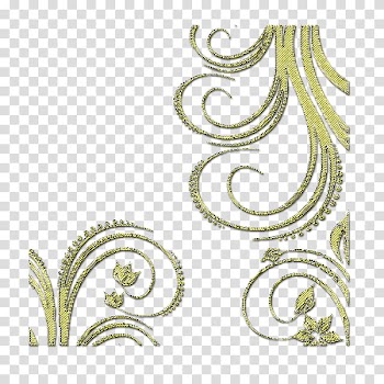 SDR Brushers Glitter Amarillos, yellow abstract artwork transparent background PNG clipart