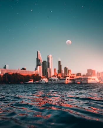 Sea and Buildings
