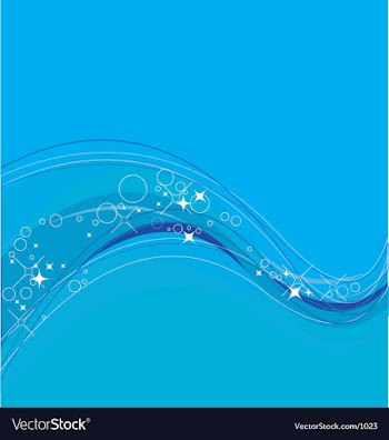 Sea background vector image