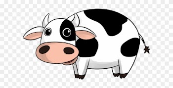Sea Cow Cliparts - Cartoon Cow With No Background
