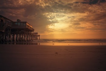 Sea during Golden Hour