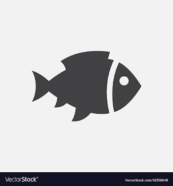 Sea fish vector image
