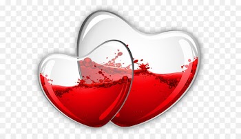 Sea Glass Hearts Lyrics Of Mice & Men - Glass Hearts with Red Wine PNG Clipart Picture 