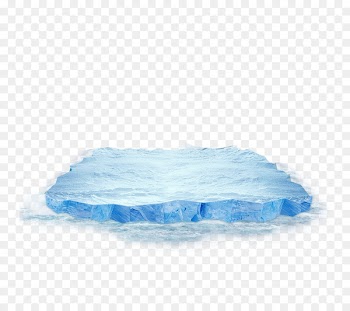 Sea ice Download - Sky blue ice cubes 