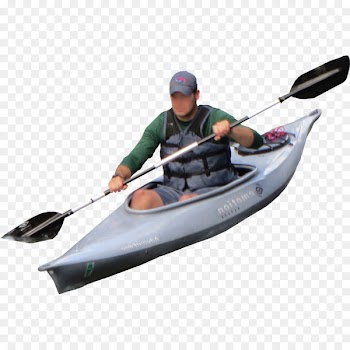 Sea kayak Boat Canoeing - Photoshop 