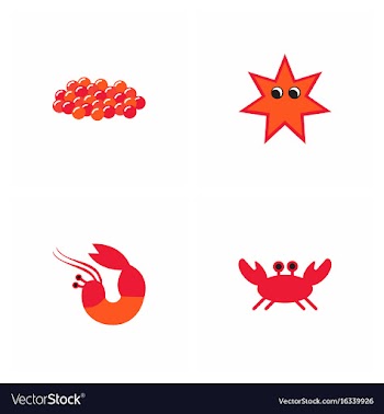 Sea life and underwater seabed animals collection vector image
